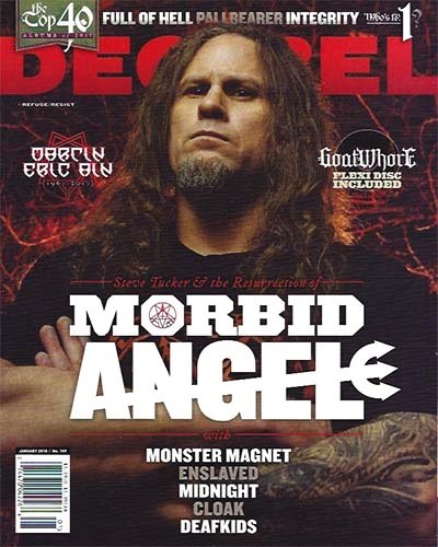 Rich Davis - Decibel Magazine, January 2018
